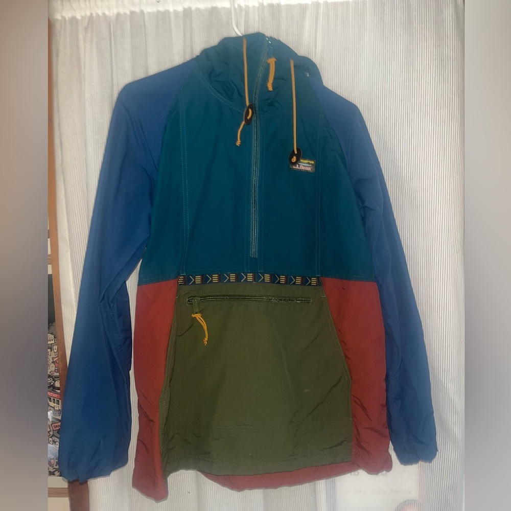 L.L. Bean Teal and Navy Jacket